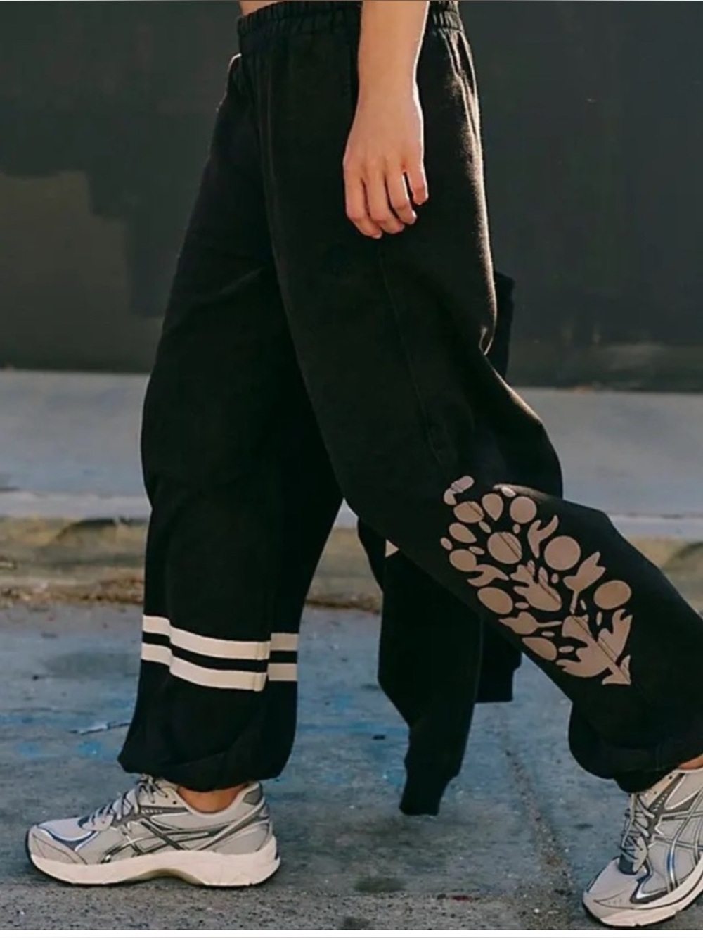 FP Movement All Star Oversize Graphic Joggers Woman’s  Size Small